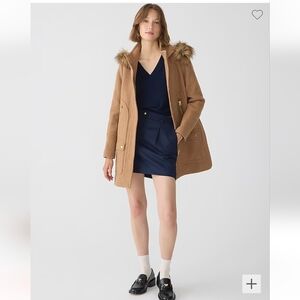 New chateau parka in Italian stadium-cloth